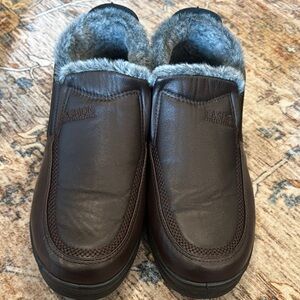 Men's Brown Slip-On Shoes